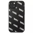 Karl Lagerfeld Karl Lagerfeld KLHCP13SPULMBK3 iPhone 13 mini 5,4" hardcase czarny/black Allover