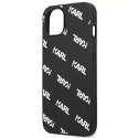 Karl Lagerfeld Karl Lagerfeld KLHCP13SPULMBK3 iPhone 13 mini 5,4" hardcase czarny/black Allover
