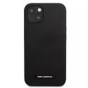 Karl Lagerfeld Karl Lagerfeld KLHCP13SSLMP1K iPhone 13 mini 5,4" hardcase czarny/black Silicone Plaque