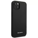 Karl Lagerfeld Karl Lagerfeld KLHCP13SSLMP1K iPhone 13 mini 5,4" hardcase czarny/black Silicone Plaque
