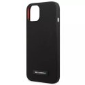Karl Lagerfeld Karl Lagerfeld KLHCP13SSLMP1K iPhone 13 mini 5,4" hardcase czarny/black Silicone Plaque