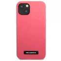 Karl Lagerfeld Karl Lagerfeld KLHCP13SSLMP1PI iPhone 13 mini 5,4" hardcase fuksja/fuchsia Silicone Plaque