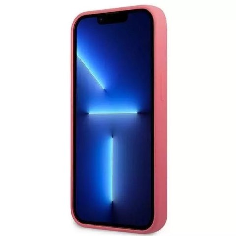 Karl Lagerfeld Karl Lagerfeld KLHCP13SSLMP1PI iPhone 13 mini 5,4" hardcase fuksja/fuchsia Silicone Plaque Karl Lagerfeld Karl Lagerfeld KLHCP13SSLMP1PI iPhone 13 mini 5,4" hardcase fuksja/fuchsia Silicone Plaque