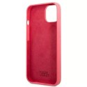 Karl Lagerfeld Karl Lagerfeld KLHCP13SSLMP1PI iPhone 13 mini 5,4" hardcase fuksja/fuchsia Silicone Plaque