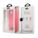Karl Lagerfeld Karl Lagerfeld KLHCP13SSLMP1PI iPhone 13 mini 5,4" hardcase fuksja/fuchsia Silicone Plaque
