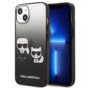 Karl Lagerfeld Karl Lagerfeld KLHCP13STGKCK iPhone 13 mini 5,4" hardcase czarny/black Gradient Ikonik Karl & Choupette