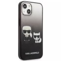 Karl Lagerfeld Karl Lagerfeld KLHCP13STGKCK iPhone 13 mini 5,4" hardcase czarny/black Gradient Ikonik Karl & Choupette