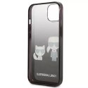 Karl Lagerfeld Karl Lagerfeld KLHCP13STGKCK iPhone 13 mini 5,4" hardcase czarny/black Gradient Ikonik Karl & Choupette