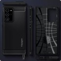 Spigen Spigen rugged armor galaxy note 20 ultra matte black