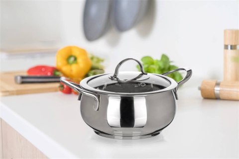 BANQUET MINI GARNEK 14cm Z POKRYWĄ BANQUET PICCOLO BELLY 1,2L BANQUET MINI GARNEK 14cm Z POKRYWĄ BANQUET PICCOLO BELLY 1,2L