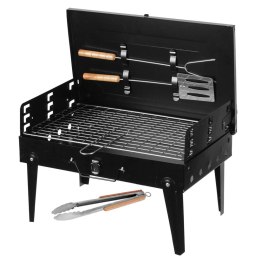 BRUNBESTE MINI GRILL WĘGLOWY TURYSTYCZNY PRZENOŚNY WALIZKA 2644