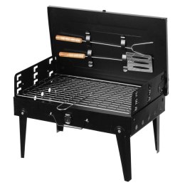 BRUNBESTE MINI GRILL WĘGLOWY TURYSTYCZNY PRZENOŚNY WALIZKA 2644