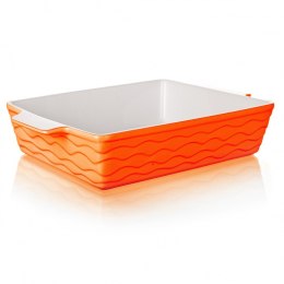 BANQUET MISA NACZYNIE CERAMICZNE DO ZAPIEKANIA 33x21 cm ORANGE BANQUET