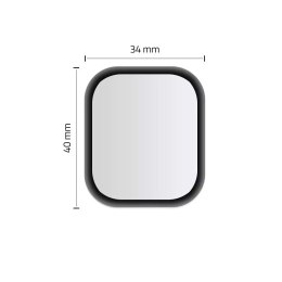 Hofi Szkło hybrydowe hofi hybrid glass apple watch 4/5/6/se (44mm) black