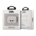 Karl Lagerfeld Karl Lagerfeld KLA3UCHGS AirPods 3 cover srebrny/silver Glitter Choupette