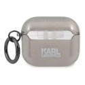 Karl Lagerfeld Karl Lagerfeld KLA3UKHGK AirPods 3 cover czarny/black Glitter Karl`s Head
