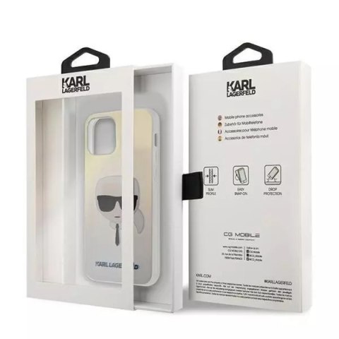 Karl Lagerfeld Karl Lagerfeld KLHCP12SPCKHML iPhone 12 mini 5,4" multicolor hardcase Iridescent Karl`s Head Karl Lagerfeld Karl Lagerfeld KLHCP12SPCKHML iPhone 12 mini 5,4" multicolor hardcase Iridescent Karl`s Head