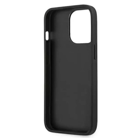 Karl Lagerfeld Karl Lagerfeld KLHCP13LSAKHBK iPhone 13 Pro / 13 6,1" czarny/black hardcase Saffiano Ikonik Karl`s Head Karl Lagerfeld Karl Lagerfeld KLHCP13LSAKHBK iPhone 13 Pro / 13 6,1" czarny/black hardcase Saffiano Ikonik Karl`s Head