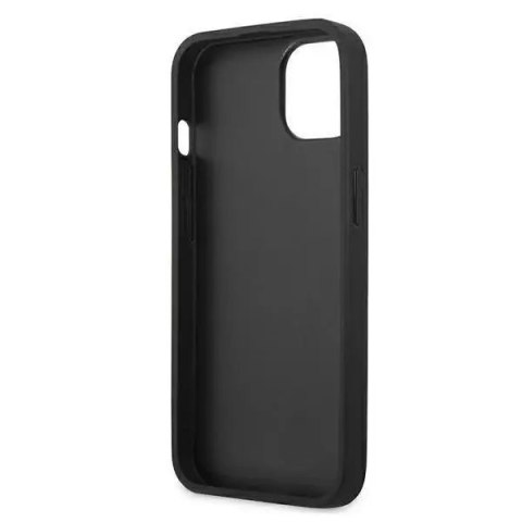 Karl Lagerfeld Karl Lagerfeld KLHCP13SOKPK iPhone 13 mini 5,4" czarny/black hardcase Saffiano Ikonik Karl`s Patch Karl Lagerfeld Karl Lagerfeld KLHCP13SOKPK iPhone 13 mini 5,4" czarny/black hardcase Saffiano Ikonik Karl`s Patch