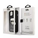 Karl Lagerfeld Karl Lagerfeld KLHCP13SOKPK iPhone 13 mini 5,4" czarny/black hardcase Saffiano Ikonik Karl`s Patch