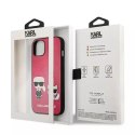 Karl Lagerfeld Karl Lagerfeld KLHCP13SPCUSKCP iPhone 13 mini 5,4" fuksja/fuchsia hardcase Ikonik Karl & Choupette