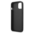 Karl Lagerfeld Karl Lagerfeld KLHCP13SPKMP iPhone 13 mini 5,4" różowy/pink hardcase Leather Ikonik Karl`s Head Metal