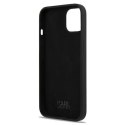 Karl Lagerfeld Karl Lagerfeld KLHCP13SSLKHBK iPhone 13 mini 5,4" czarny/black hardcase Silicone Karl`s Head