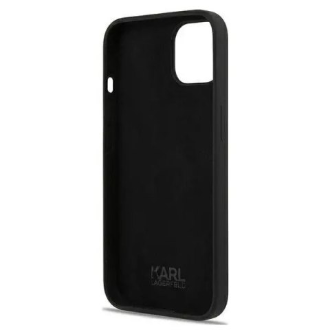 Karl Lagerfeld Karl Lagerfeld KLHCP13SSLKHBK iPhone 13 mini 5,4" czarny/black hardcase Silicone Karl`s Head Karl Lagerfeld Karl Lagerfeld KLHCP13SSLKHBK iPhone 13 mini 5,4" czarny/black hardcase Silicone Karl`s Head