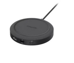 Mophie Mophie Universal Wireless Charging Hub - ładowarka do czterech urządzeń, ładowanie bezprzewodowe 10W dodatkowe 3 porty - USB A 1