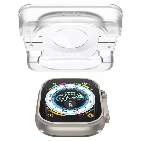 Spigen Szkło hartowane spigen glas.tr "ez fit" 2-pack apple watch ultra (49 mm) clear Spigen Szkło hartowane spigen glas.tr "ez fit" 2-pack apple watch ultra (49 mm) clear