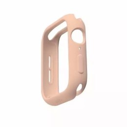 UNIQ UNIQ etui Lino Apple Watch Series 4/5/6/SE 44mm. różowy/blush pink