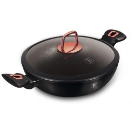 BERLINGER HAUS WOK GRANITOWY 30cm BERLINGER HAUS BH-7112 BLACK ROSE