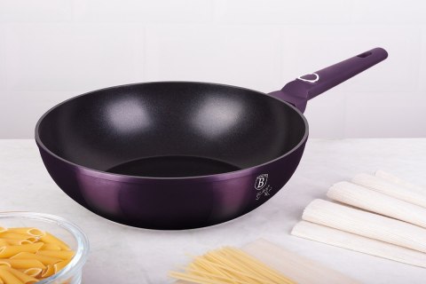 BERLINGER HAUS WOK TYTANOWY BERLINGER HAUS 28cm BH-6633 PURPLE BERLINGER HAUS WOK TYTANOWY BERLINGER HAUS 28cm BH-6633 PURPLE