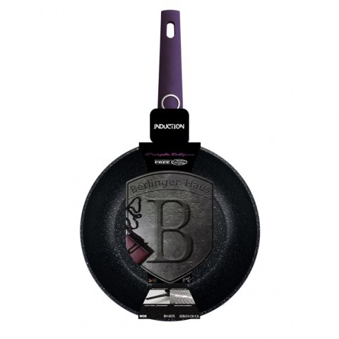 BERLINGER HAUS WOK TYTANOWY BERLINGER HAUS 28cm BH-6633 PURPLE BERLINGER HAUS WOK TYTANOWY BERLINGER HAUS 28cm BH-6633 PURPLE