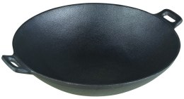 KINGHOFF WOK ŻELIWNY 31cm KINGHOFF KH-1109 INDUKCJA