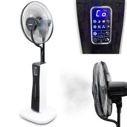 Bituxx Wentylator LED z Nawilżaczem 40cm Ultradźwiękowy Klimatyzator Obrotowy