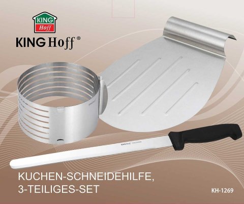 KINGHOFF ZESTAW DO CIĘCIA BISZKOPTU NA TORT KINGHOFF KH-1269 KINGHOFF ZESTAW DO CIĘCIA BISZKOPTU NA TORT KINGHOFF KH-1269