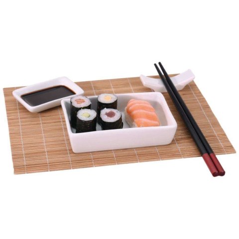 EXCELLENT HOUSWARE ZESTAW DO SERWOWANIA SUSHI dla 2 osób 12 elementów EXCELLENT HOUSWARE ZESTAW DO SERWOWANIA SUSHI dla 2 osób 12 elementów