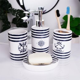 Bathroom Solutions ZESTAW ŁAZIENKOWY CERAMICZNY 4 ELEMENTOWY 569463