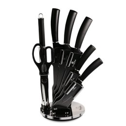 BERLINGER HAUS ZESTAW NOŻY BERLINGER HAUS BH-2565 BLACK SILVER W STOJAKU