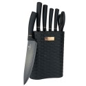 BERLINGER HAUS ZESTAW NOŻY KUCHENNYCH W BLOKU BERLINGER HAUS BH-2501 BLACK ROSE
