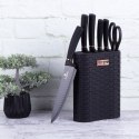 BERLINGER HAUS ZESTAW NOŻY KUCHENNYCH W BLOKU BERLINGER HAUS BH-2501 BLACK ROSE