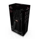 BERLINGER HAUS ZESTAW NOŻY KUCHENNYCH W BLOKU BERLINGER HAUS BH-2501 BLACK ROSE
