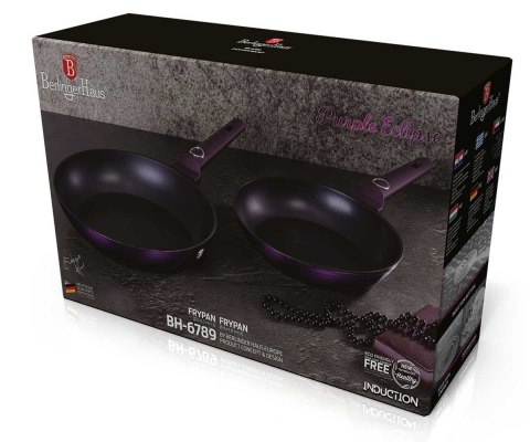 BERLINGER HAUS ZESTAW PATELNI BERLINGER HAUS 22/26cm BH-6789 PURPLE BERLINGER HAUS ZESTAW PATELNI BERLINGER HAUS 22/26cm BH-6789 PURPLE