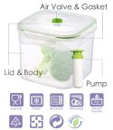 VACUUMSAVER ZESTAW POJEMNIKÓW PRÓŻNIOWYCH FLAVIA 3szt. PROSTOKĄTNE