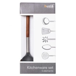 HUSLA ZESTAW PRZYBORÓW KUCHENNYCH HUSLA DREWNO AKACJOWE 73953
