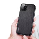 Dux Ducis Dux Ducis Fino etui pokrowiec pokryty nylonowym materiałem iPhone 14 Plus czarny