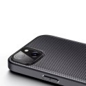 Dux Ducis Dux Ducis Fino etui pokrowiec pokryty nylonowym materiałem iPhone 14 Plus czarny