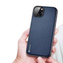 Dux Ducis Dux Ducis Fino etui pokrowiec pokryty nylonowym materiałem iPhone 14 Plus niebieski