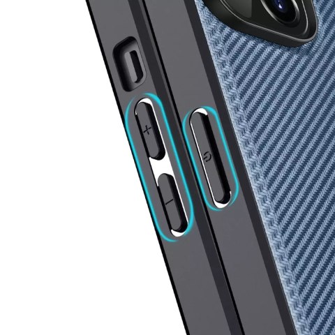 Dux Ducis Dux Ducis Fino etui pokrowiec pokryty nylonowym materiałem iPhone 14 Plus niebieski Dux Ducis Dux Ducis Fino etui pokrowiec pokryty nylonowym materiałem iPhone 14 Plus niebieski